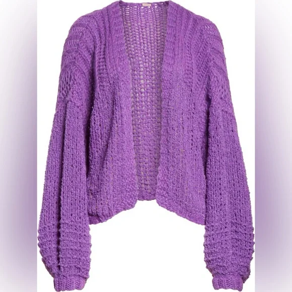 Free People Chamomile Cardi Size S Used - lost logo - Picture 2 of 10